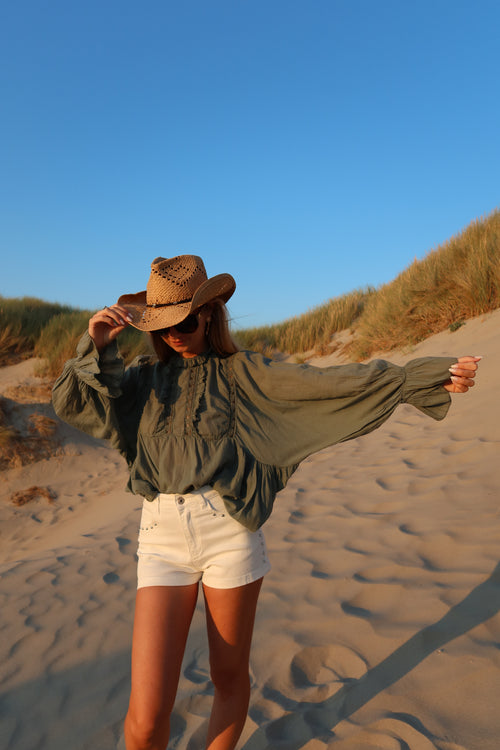 BLOUSE AÉLIA - KAKI