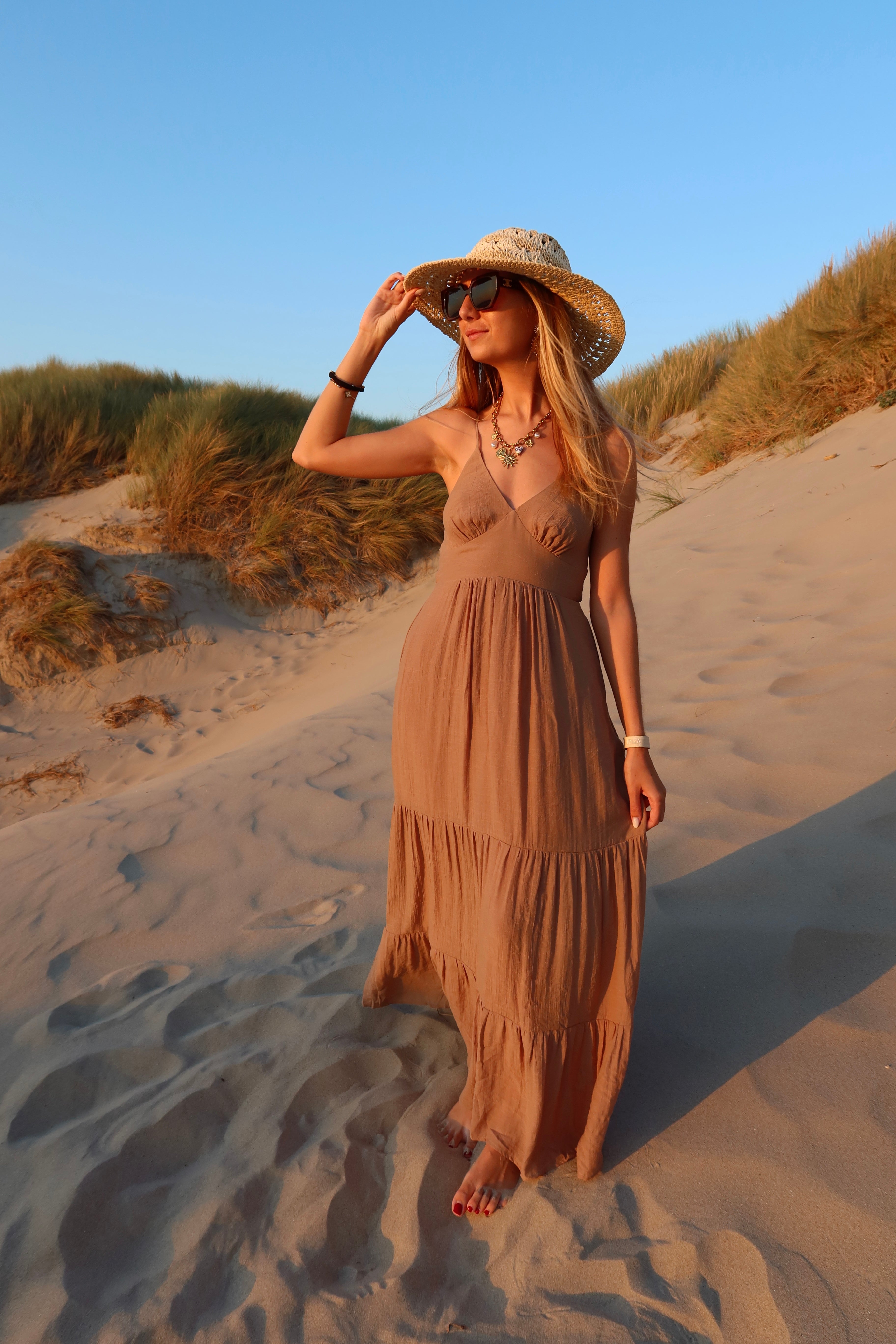 ROBE ANOA - BEIGE