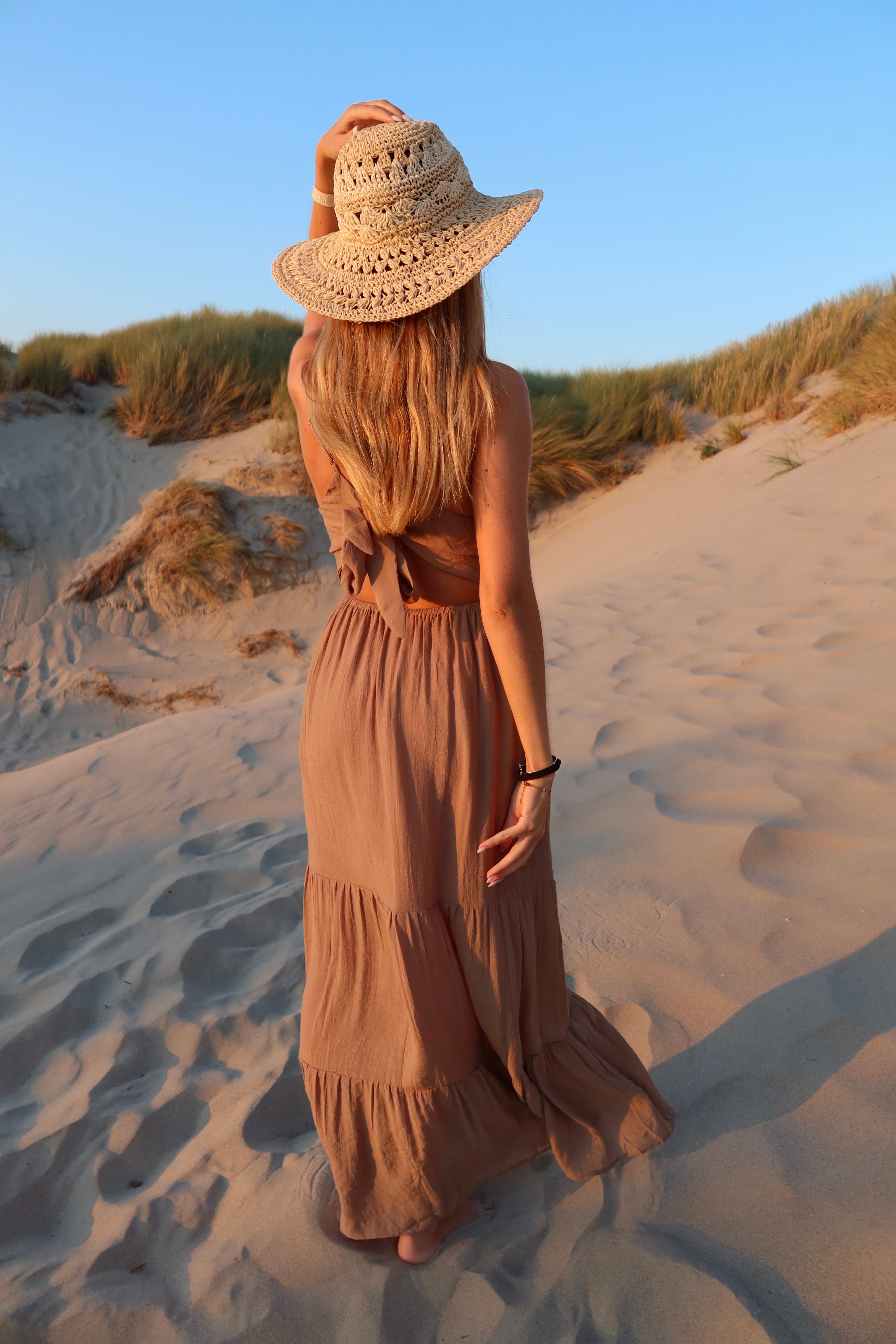 ROBE ANOA - BEIGE