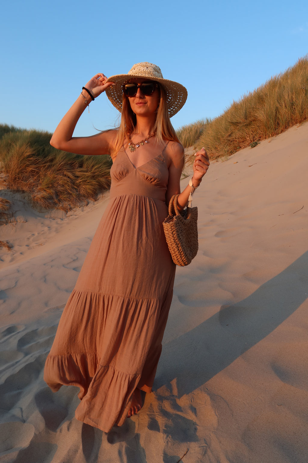ROBE ANOA - BEIGE