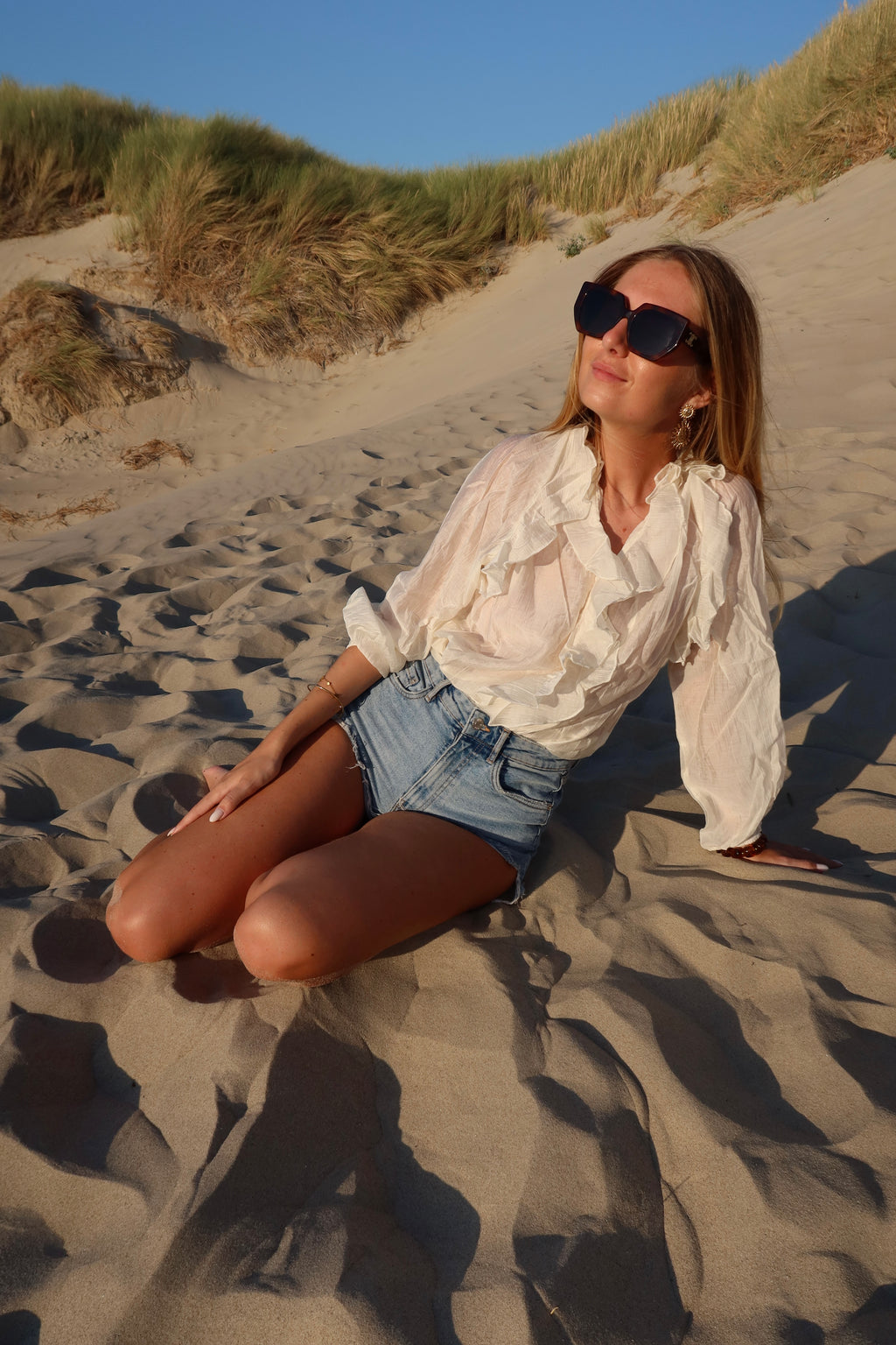 BLOUSE ALBA - ÉCRUE
