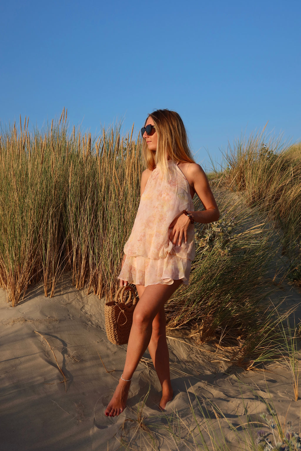 ROBE AURORE - JAUNE