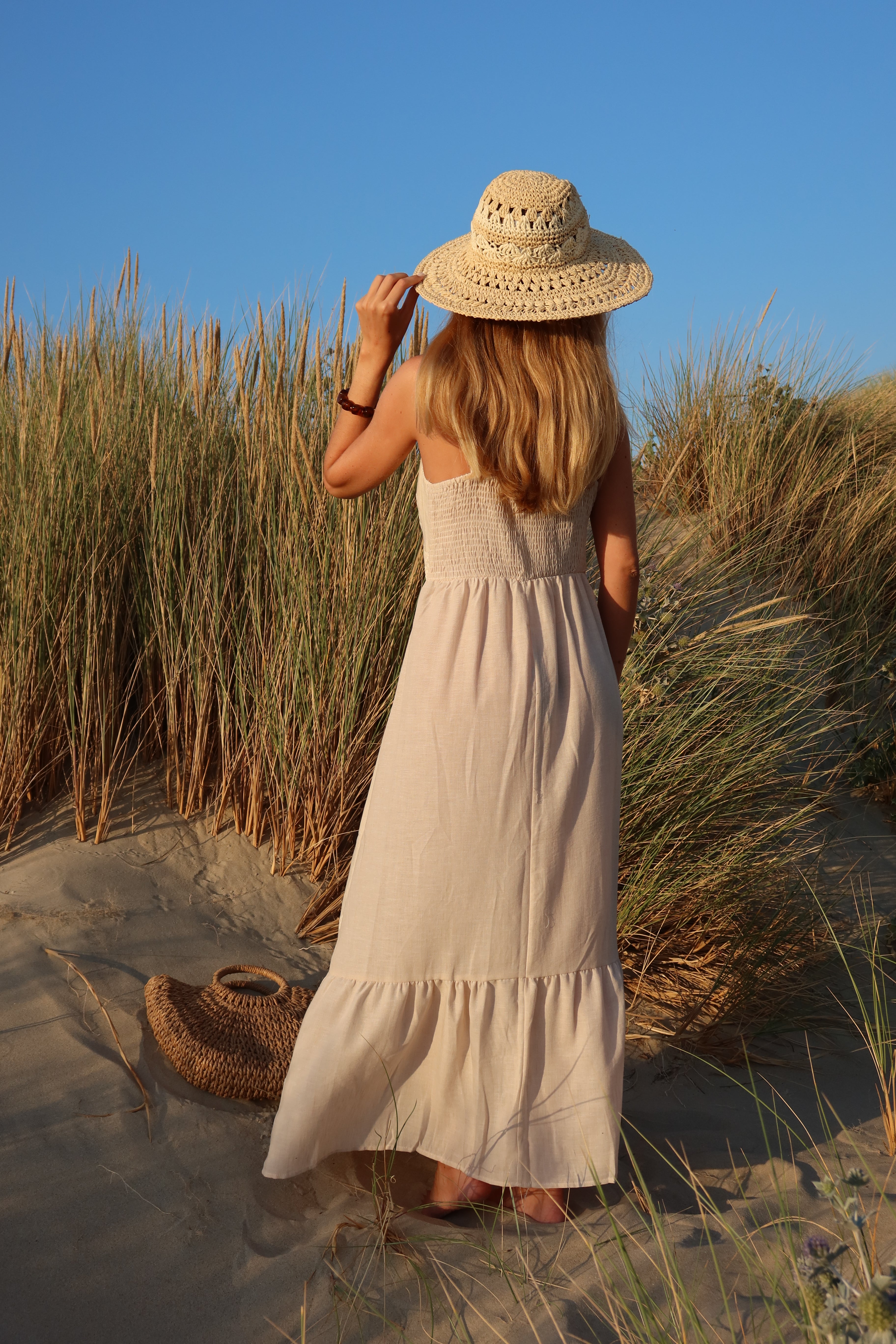 ROBE HÉLIA - ÉCRUE